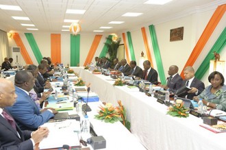Côte dÂ’Ivoire : Communiqué du conseil des ministres du mercredi 22 janvier 2014